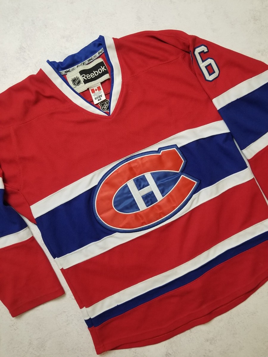 Montreal Canadiens Red #76 Subban Reebok Men's Size 48 NHL