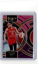 2024 Panini WNBA Select #114 Allisha Gray Pink & Purple Premier Prizm /99 Dream