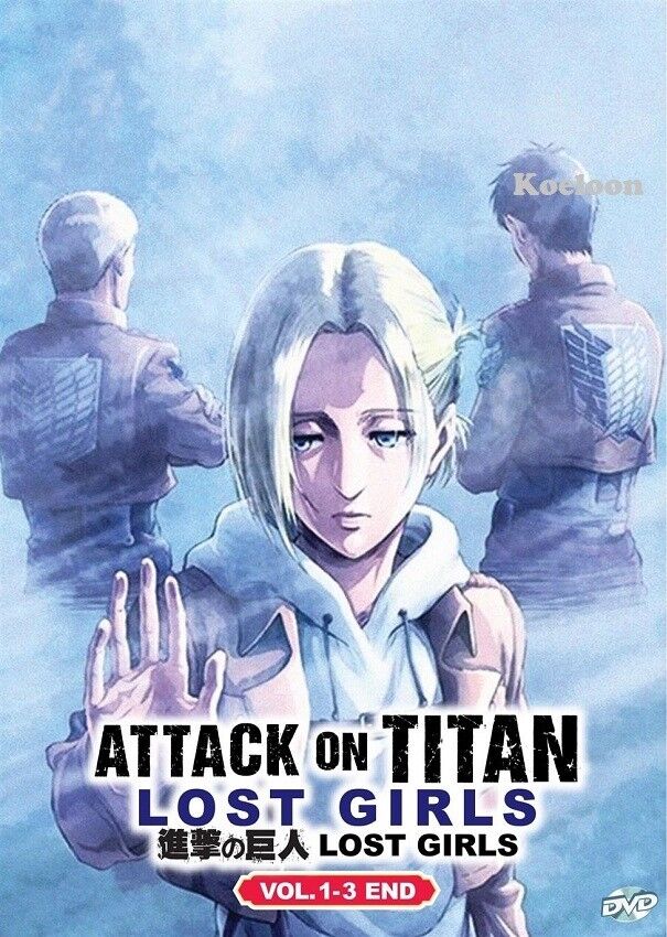 DVD Anime Attack On Titan Season 1+2+3 +6 SP, Lost Girls & Junior High  English