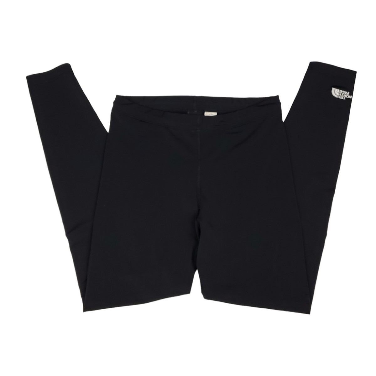 ★★THE NORTH FACE★★ Women's Lined Fitness LeggingsBLACK N The North Face Womens Sz Small Long High Waist Logo Leggings