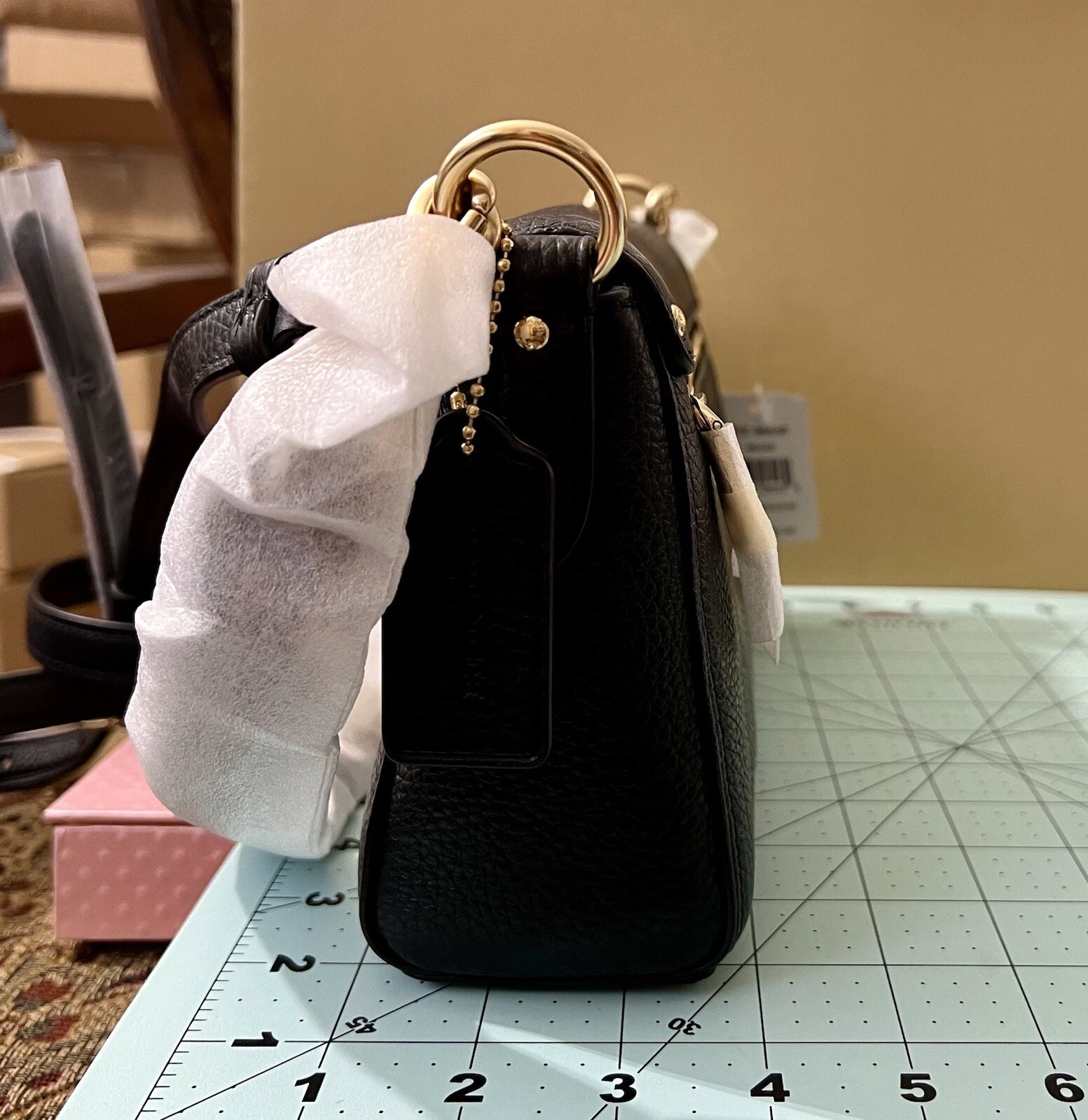 borsa coach nera autentica