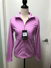 Nike Dri-Fit Women's Activewear Track Jacket Full Zip Atheleisure Long Sleeve