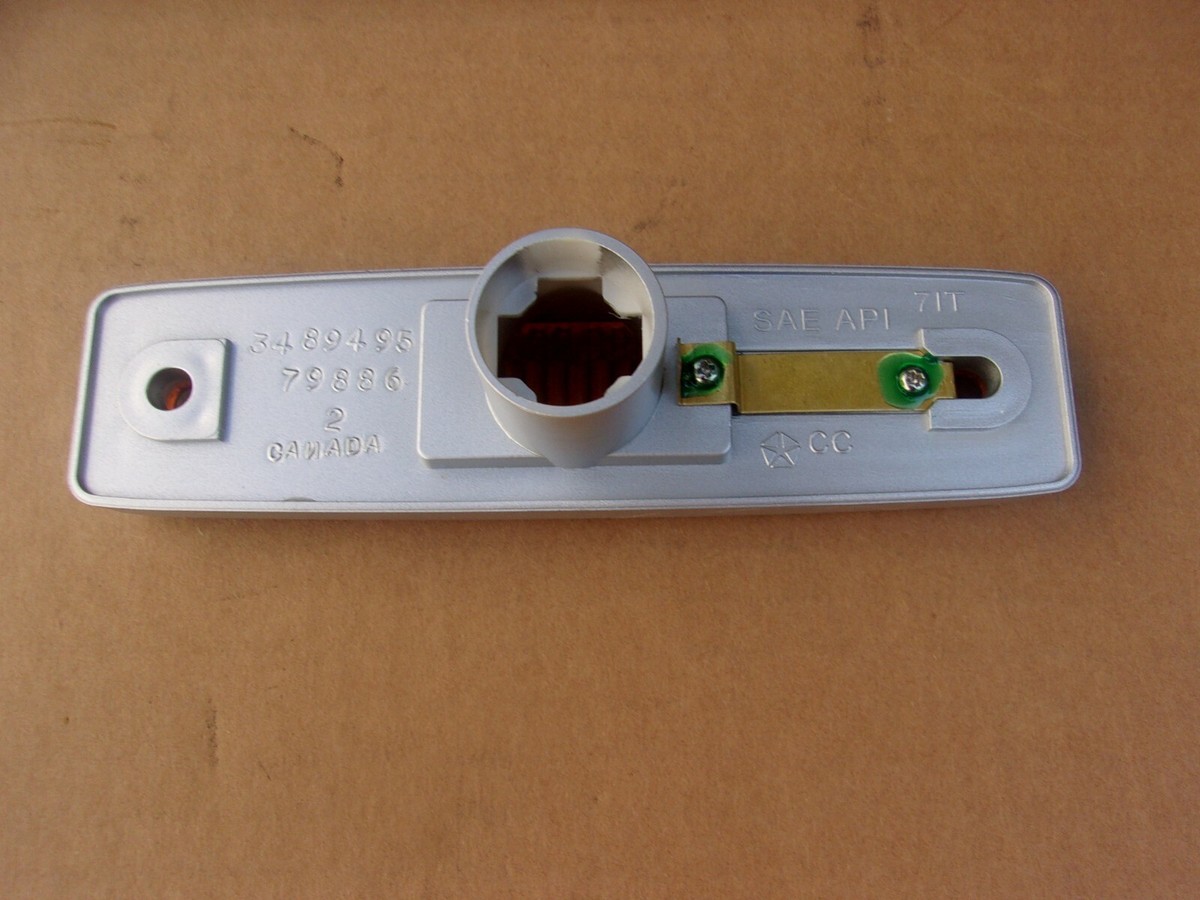 NEW 1971 72 73 74 75 76 77 Dodge Van FRONT SIDE MARKER LAMP Street