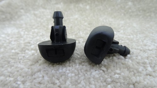 MINI WATER SPRAY JET WASHER NOZZLE BLACK FOR FRONT WINDSHIELD - Picture 7 of 10
