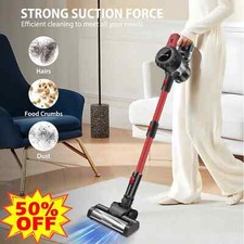 6500W Upright 6 in 1 Stick Power Vacuum Cleaner Cordless Bagless Handheld Hoover
