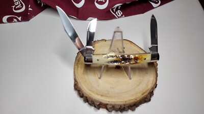 Case XX Knife Med Stockman 6.5 BoneStag 65335 SS Blade-Please Read Description!