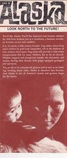 1967 Alaska History Statistics & Symbols Promotional Brochure