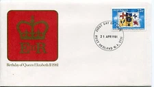 1981 Birthday of Her Majesty Queen Elizabeth II FDC - Port Hedland WA 6721 PMK