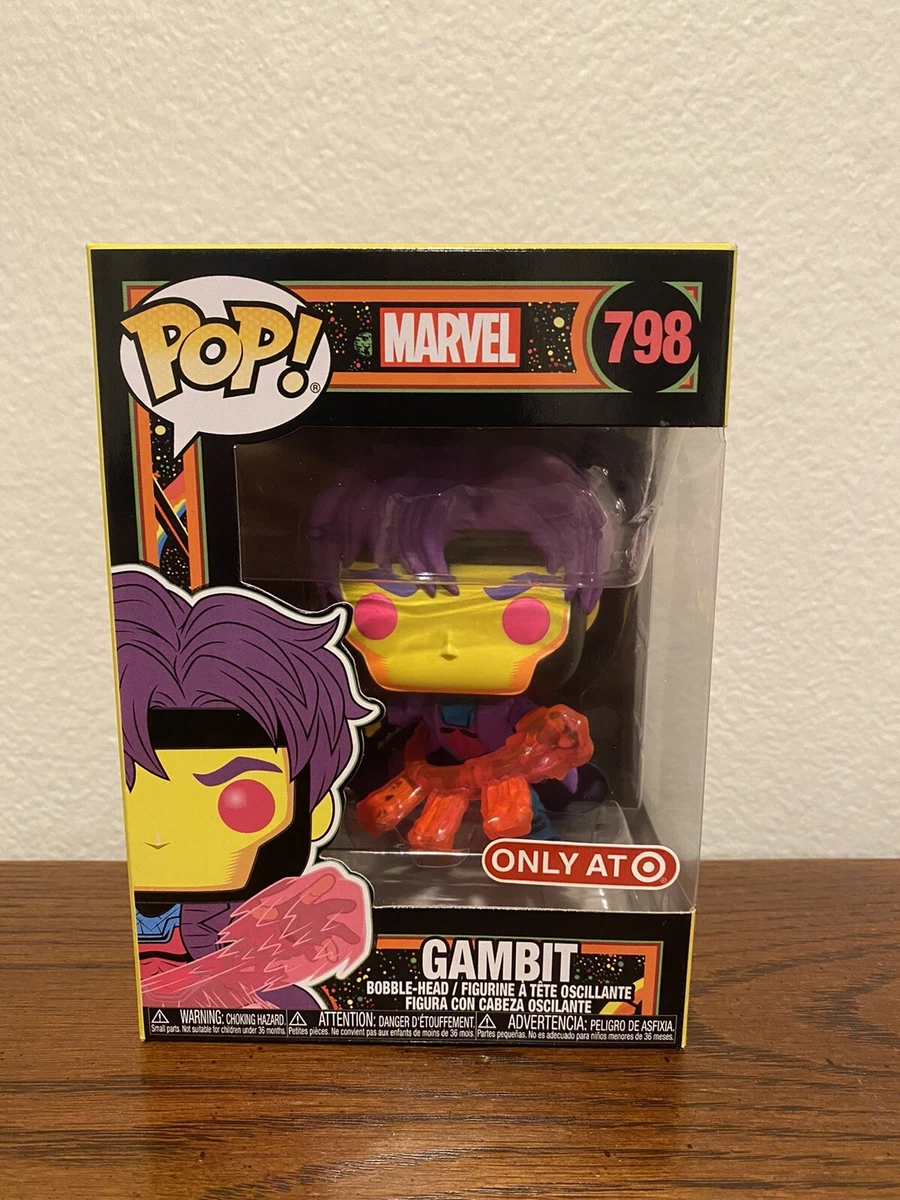  Funko Pop Marvel X-Men - Gambit Blacklight : Toys & Games