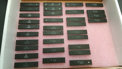 IC, Timer Circuit, 48 Pin, Plastic, DIP, MC68230P8, Motorola, 2 Pcs