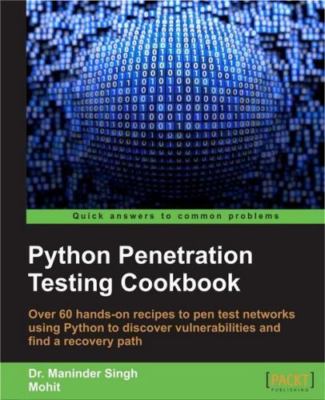 Python Penetration Testing Cookbook, Like New Used, Free shipping in the US