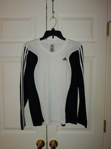 womens adidas black long sleeve top
