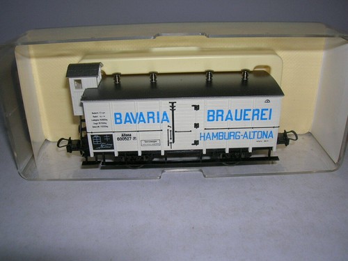 Trix Spur H0 Güterwagen mit Brhs "Bavaria Brauerei Hamburg" KPEV  1:87 Art 23536 | Zustand: Neu