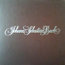 Johann Sebastian Bach, Leather Box Set of 6 Audio Cassetes and 4 Booklets