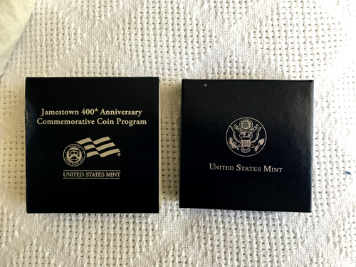 2007-P JAMESTOWN 400th Anniversary PROOF Silver Dollar w/US Mint OGP - Box & COA - Picture 13 of 14