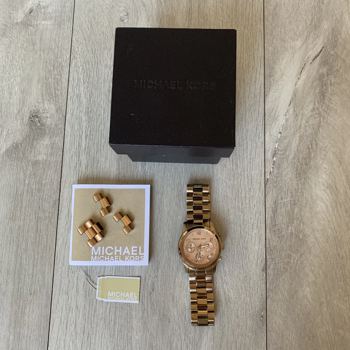 Michael kors gold rose edition deals