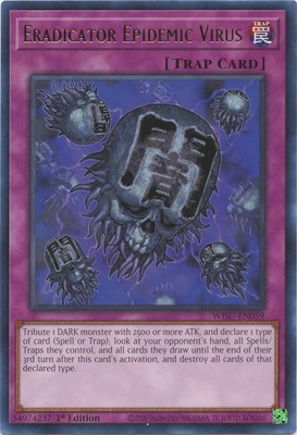 3x Eradicator Epidemic Virus Rare WISU NM