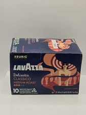 LavAzza Dolcevita Classico Medium Roast Coffee Keurig 10 ct K Cups 4.1 oz