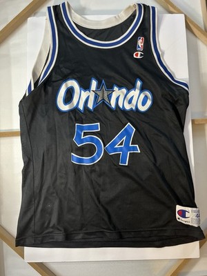 Champion NBA Black Orlando Magic Jersey #54 Horace Grant VTG