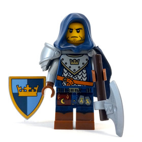 LEGO Castle Kings Crown Knight Minifigure 10193 Medieval 7097 Armor 7041 D&D