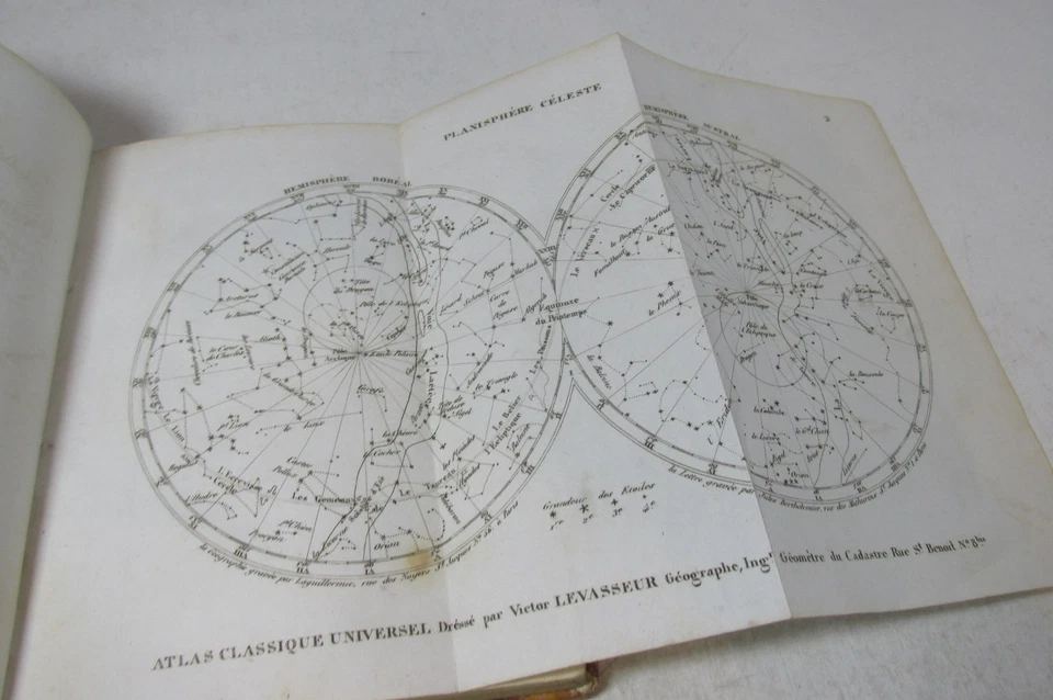 Atlas Classique Universel de Geographic Ancienne et Moderne, circa. 1830's - Imagen 4 de 4