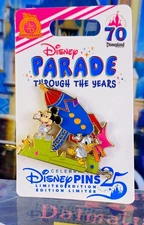 Disney Parks Pin - Blast to the Past Parade Through the Years Donald Mickey