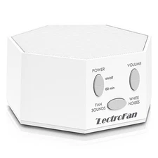 Lectrofan Classic White Noise Sound Machine ASM1007 ASTI USB-A Plug-In Bedtime