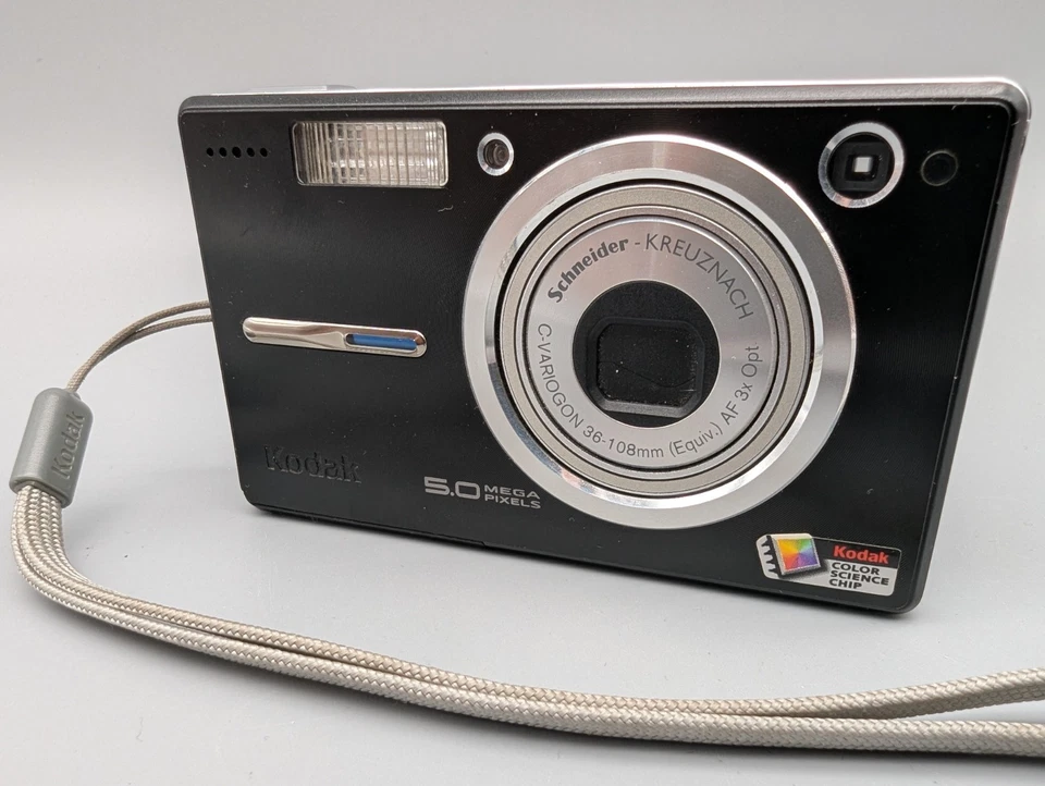 Kodak EasyShare V550 5.0 MP Digitalkamera Schwarz Y2K Retro Vintage Getestet ✅ - Bild 2 von 4