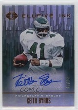 2019 Panini Illusions Elusive Ink Bronze 10/10 Keith Byars #EI-KBY Auto 1q7