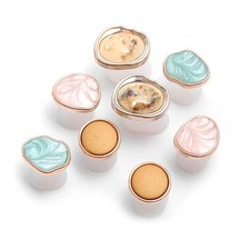 8 Pcs Silicone Toe Separators Reusable Pedicure Toe Dividers Toenail Manicure...