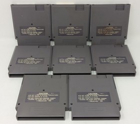 Nintendo NES 8 Game Lot - City Connection, Commando, Rad Racer, & More!