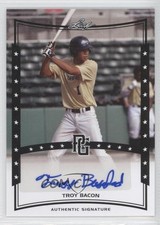 2014 Leaf Perfect Game Showcase Auto Black Troy Bacon #A-TB3 Auto 1u1