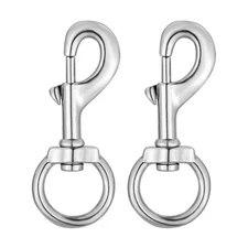 Swivel Eye Bolt Snap Hooks Dog Leash Clip Leash Clasp Large Heavy Duty 4.7 In...