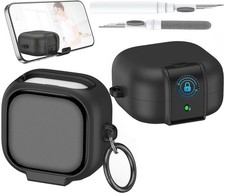 for Samsung Galaxy Buds 4/4 Pro Case Cover with Lock Stand, Full Body Shockpr...