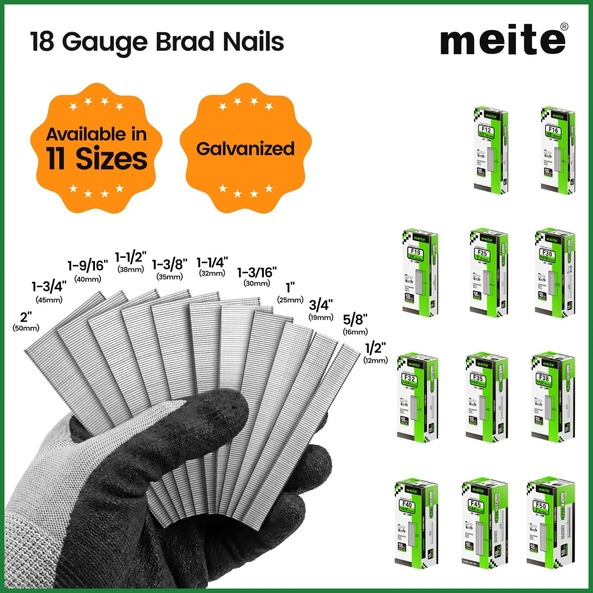 18 Gauge Brad Nails In Nails for sale | eBay