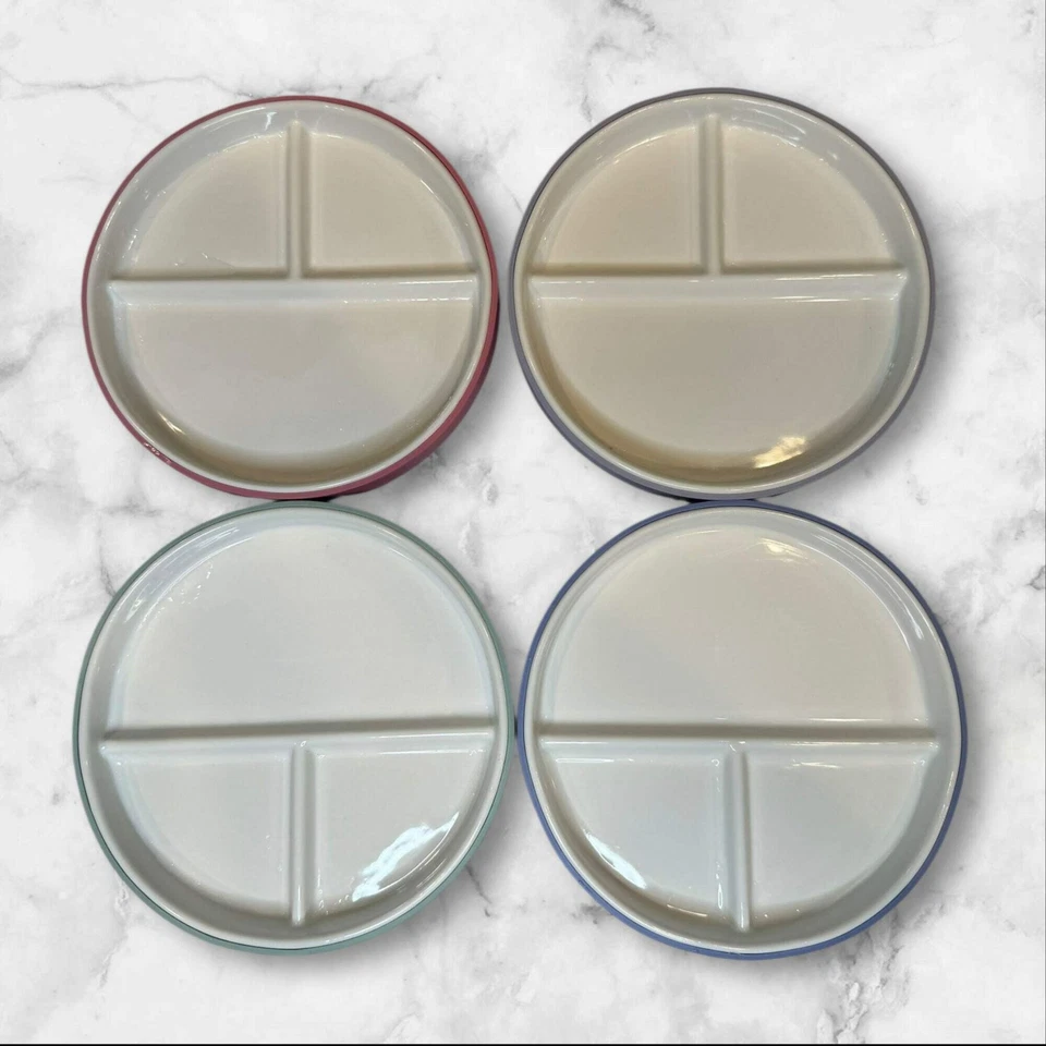 "Placas divididas Elk and Friends 6,7"" | Juego de 4 | Mangas de silicona | Excelente" Foto 3 de 3