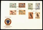 DR WHO 1976 HUTT RIVER PROVINCE FDC BIRD COMBO LR89613