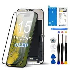 For iPhone 15 Pro Max OLED Display Touch Screen Digitizer Assembly Replacement