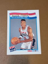 1991-92 NBA Hoops - Scottie Pippen #582 Team USA 🇺🇸 Dream Team HOF 