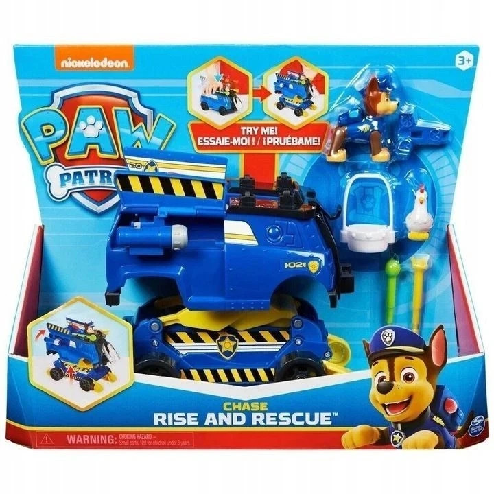 Spin Master Paw Patrol Chase Rise and Rescue NEW AND UNUSED - BOX DAMAGED