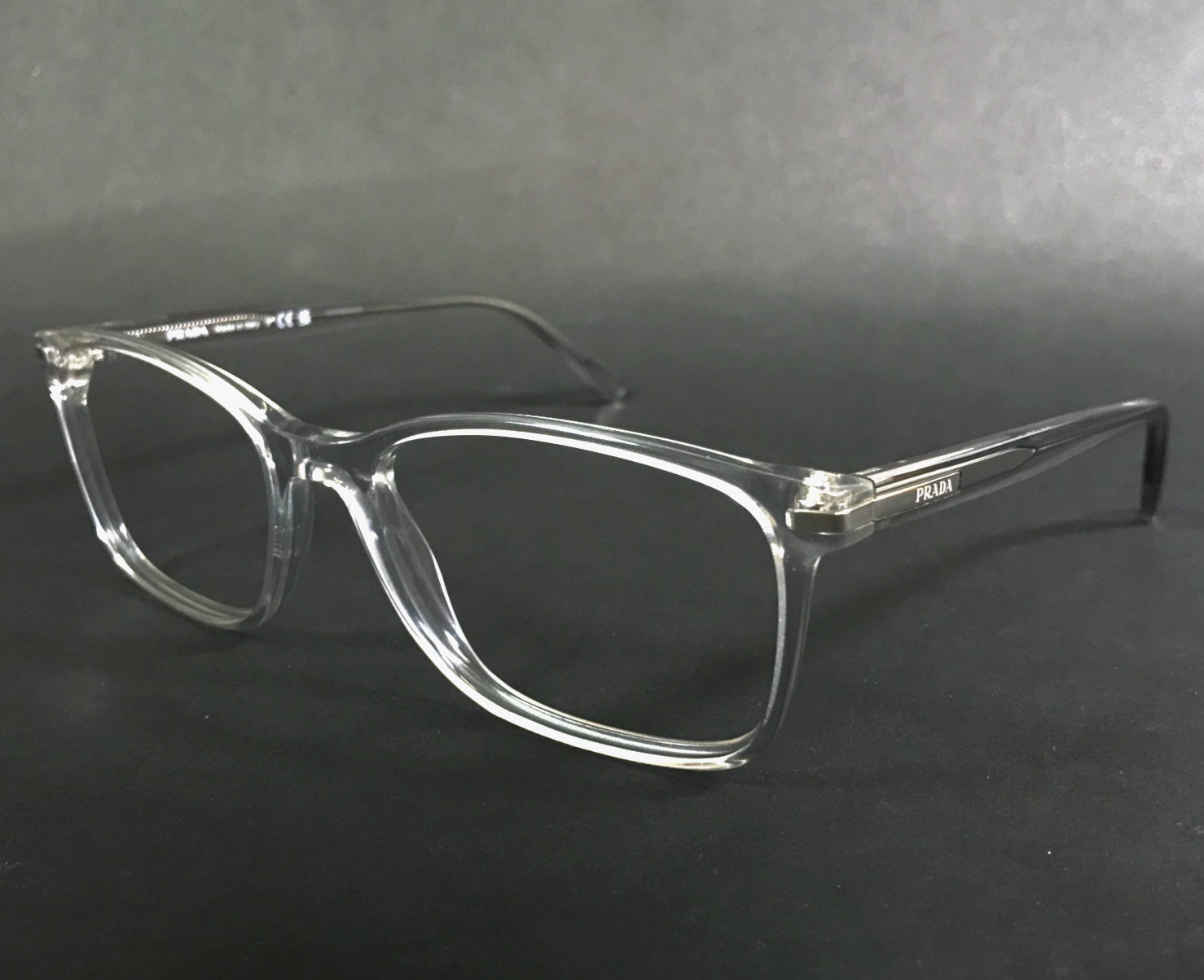 Frames Vpr14w U43-1o1 Crystal Clear Silver Square 56-18-150