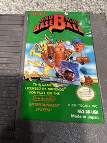 Bad News Baseball Nintendo NES