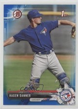 2017 Bowman Draft Blue 75/150 Hagen Danner #BD-138 0f8