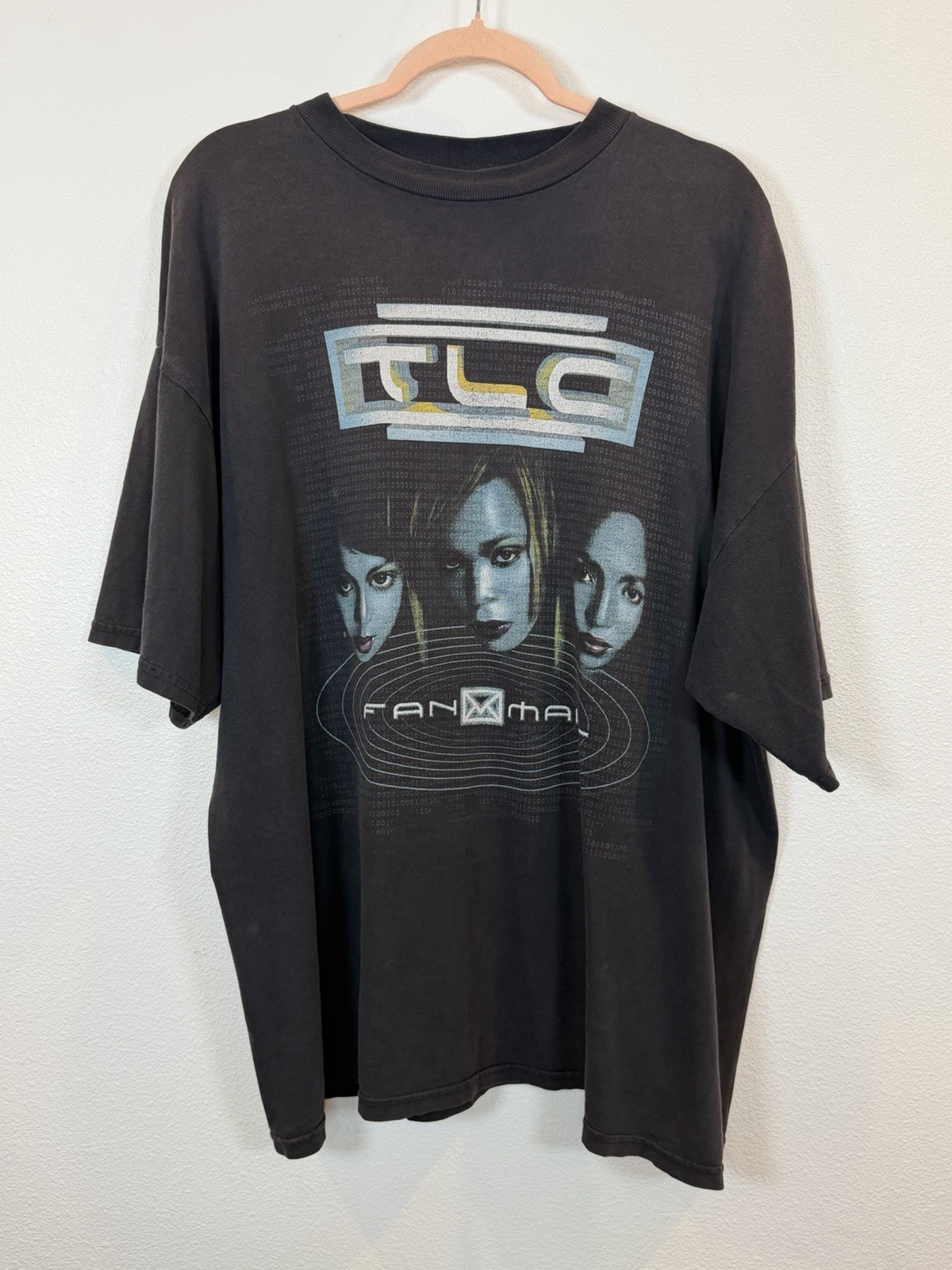 VINTAGE TLC FAN MAIL TOUR SHIRT XXL 1999 waterfall rap tee creep crazy sexy cool