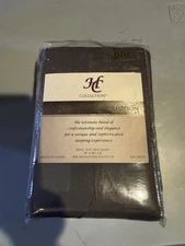 New HC Hotel Luxury Bed Skirt King Gray  Platinum 1800 Collection