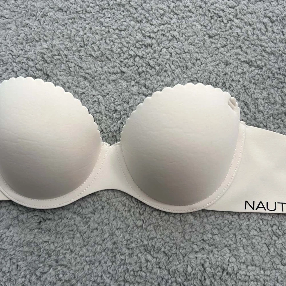 Sujetador push up Nautica Bra 34B 8425-16 sujetador elevador convertible sin tirantes Foto 4 de 4