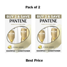 Pantene Pro-V Daily Moisture Renewal Shampoo and Conditioner 19.4 fl oz 2 Pack 0.80 per fl oz