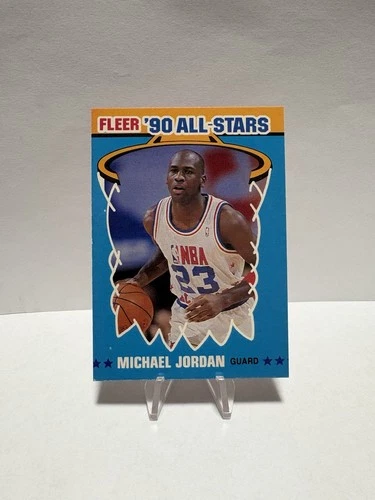 1989-90 Fleer - All-Stars Stickers Michael Jordan #3