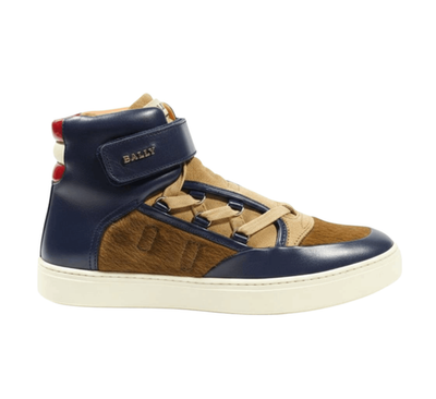 BALLY Leather Calf High-Top Sneaker Size 9D Bally Men main image 4