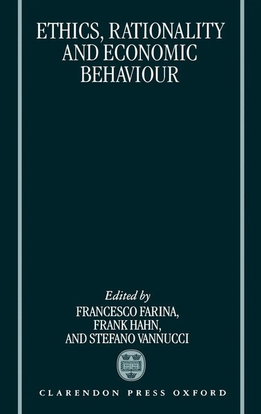 Francesco Farian (U. A.) | Ethics, Rationality, And Economic Behaviour | Buch-image